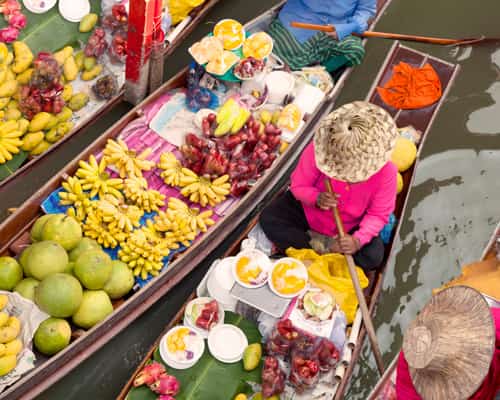 Tailandia - Bangkok - Mercado Flotante