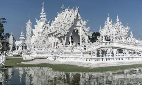 tailandia chiang rai templo blanco