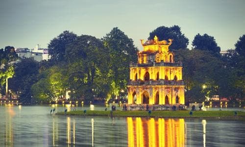 Vietnam - Hanoi - Lago Hoan Kiem