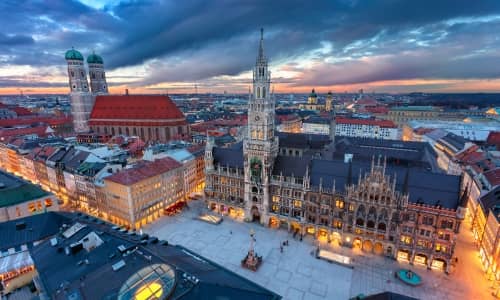 Alemania - Múnich - Marienplatz