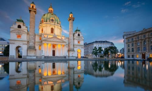 Austria - Viena - Iglesia San Carlos