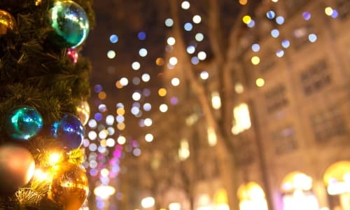 Suiza - Zurich - árbol de navidad