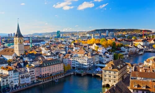 Suiza - Zurich - panorámica